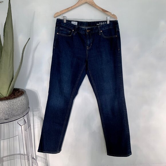 Gap 1969 Resolution Real Straight 33 / 16 Reg blue jeans - Picture 7 of 15